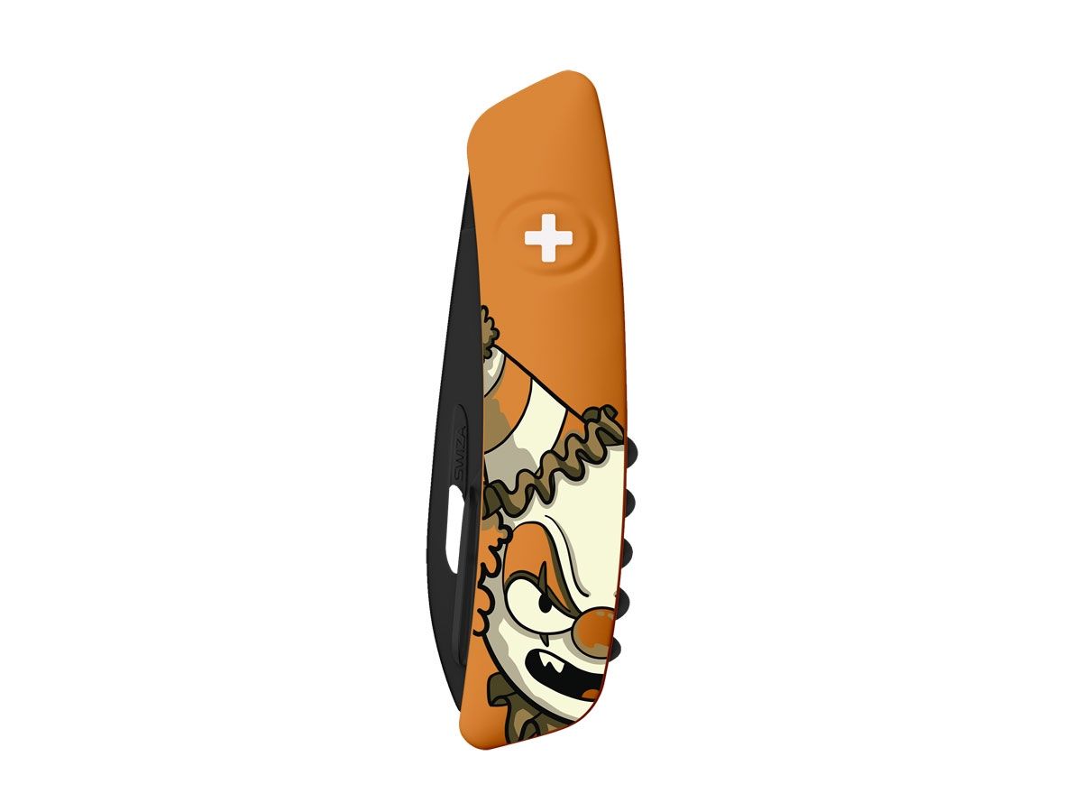 Swiza D01 ALLBLACK HALLOWEEN CLOWN ORANGE