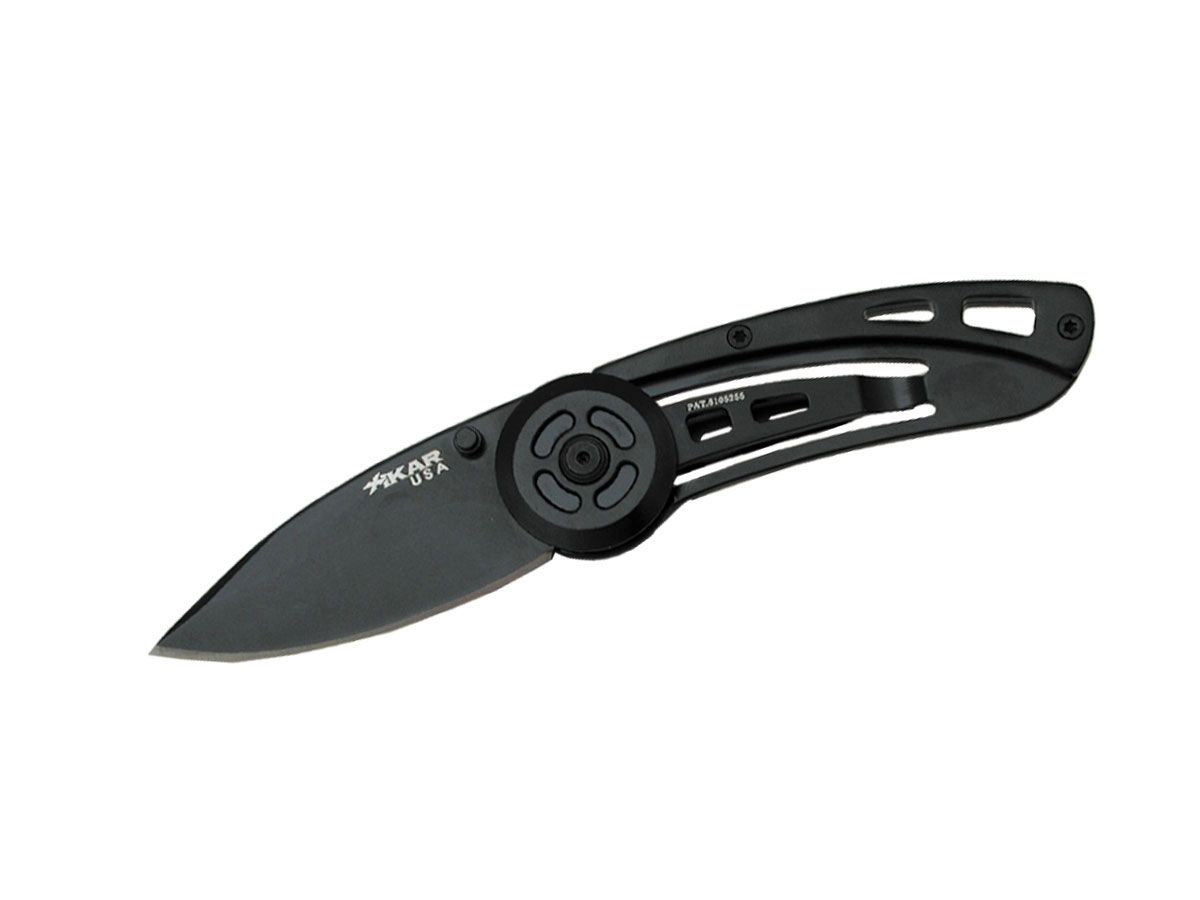 Nóż składany Xikar Mid-Frame Lock, czarny 740K