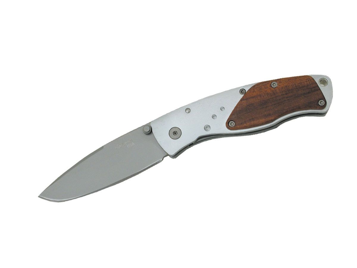 Nóż składany Xikar 780, aluminium szare / sekwoja 780SRW