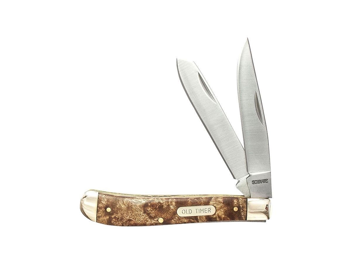 Old Timer Folding Gunstock Trapper Wood 94OTW Scyzoryk 17,46 cm