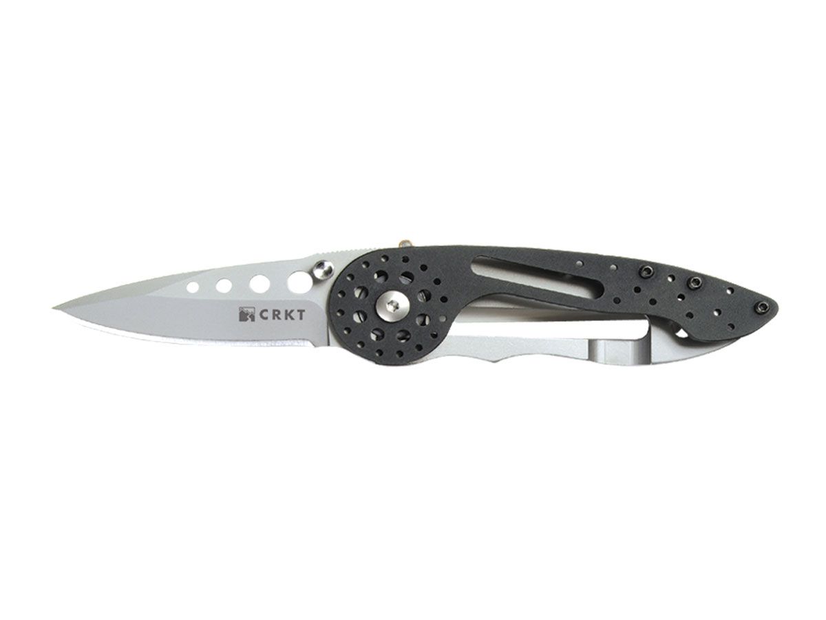 Crkt Van Hoy ON Fire 5015 Plain Nóż składany stal AUS-8 15,9 cm