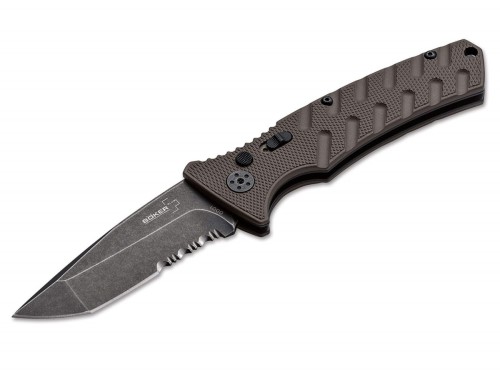 Nóż sprężynowy Böker Plus Strike Tanto - Coyote BOKER PLUS