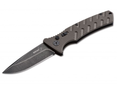 Nóż sprężynowy Böker Plus Strike Spearpoint Coyote BOKER PLUS