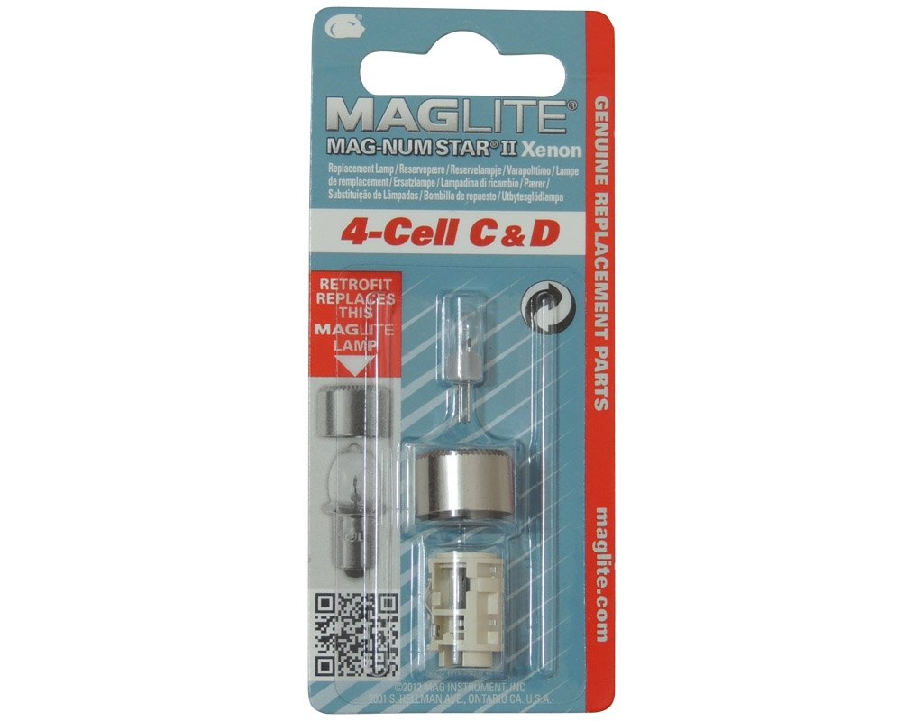 Żarówka Maglite xenon 4C , 4D LMXA401