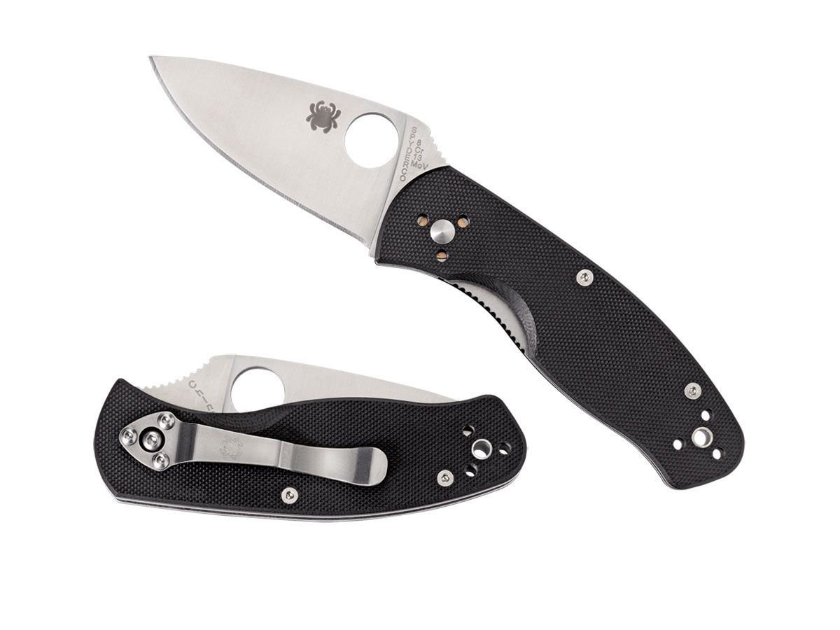 Spyderco Persistence G-10 Black Plain C136GP Nóż składany 17,5 cm