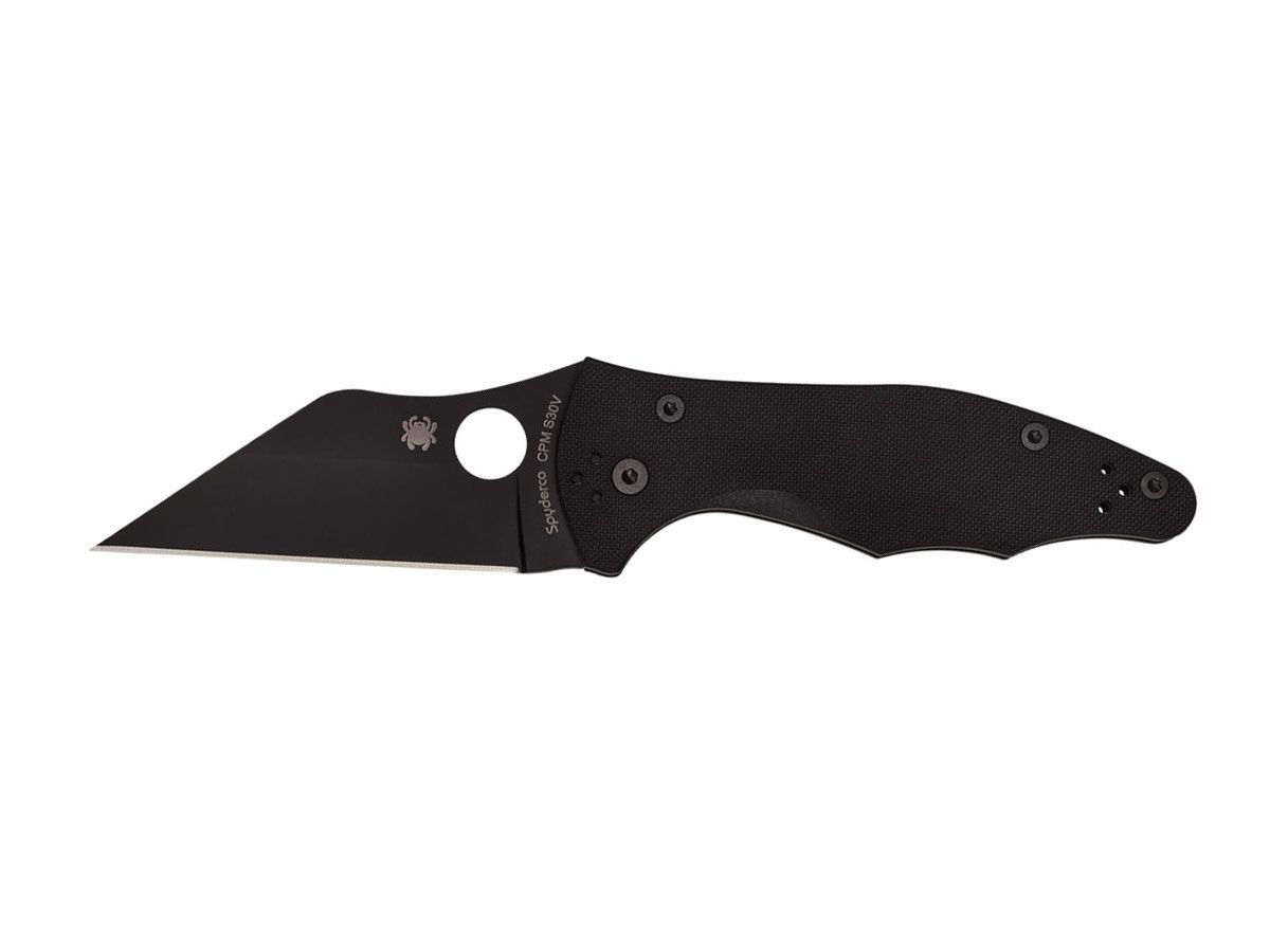 Spyderco Yojimbo 2 Black Blade Plain C85GPBBK2 Nóż składany 19,5 cm