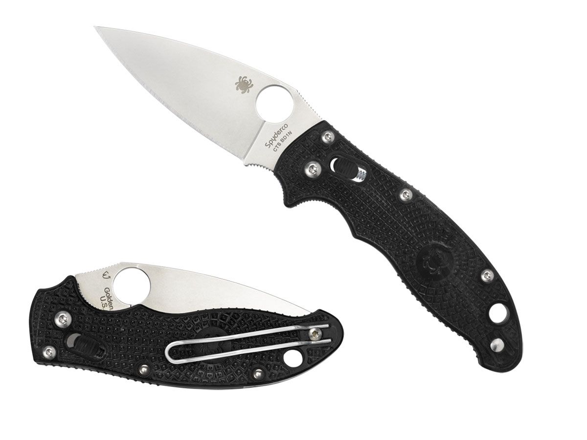 Spyderco Manix 2 Frcp Black Plain C101PBK2 Nóż składany 20,4 cm
