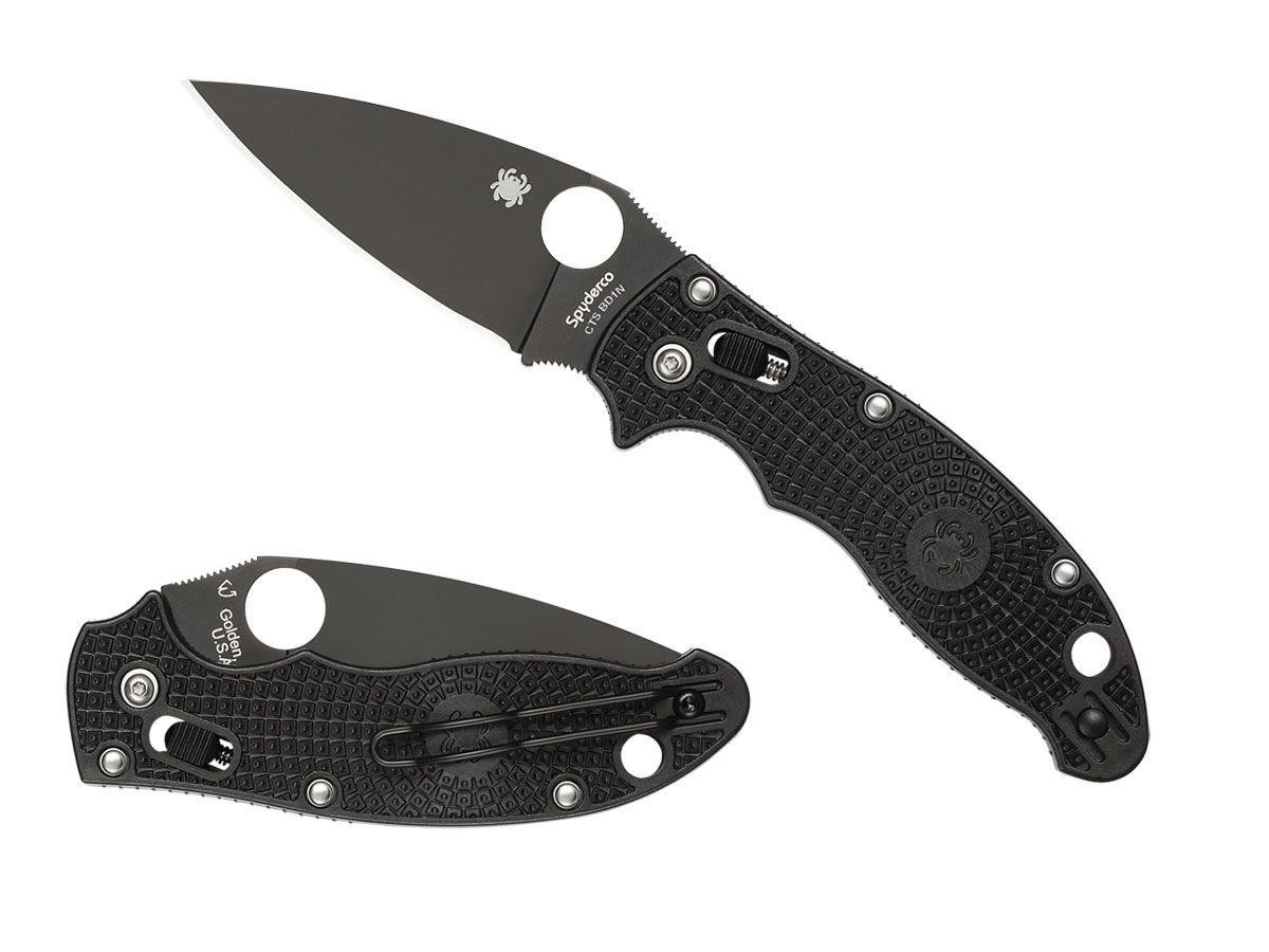 Spyderco Manix 2 Frcp Black Blade Plain C101PBBK2 Nóż składany 20,4 cm