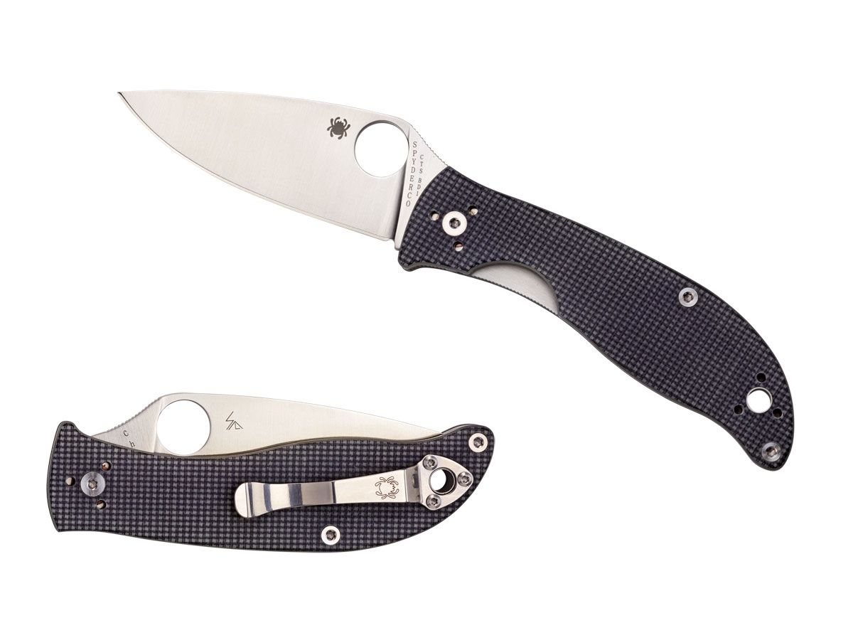 Spyderco Polestar G-10 Grey C220GPGY Nóż składany 19,8 cm