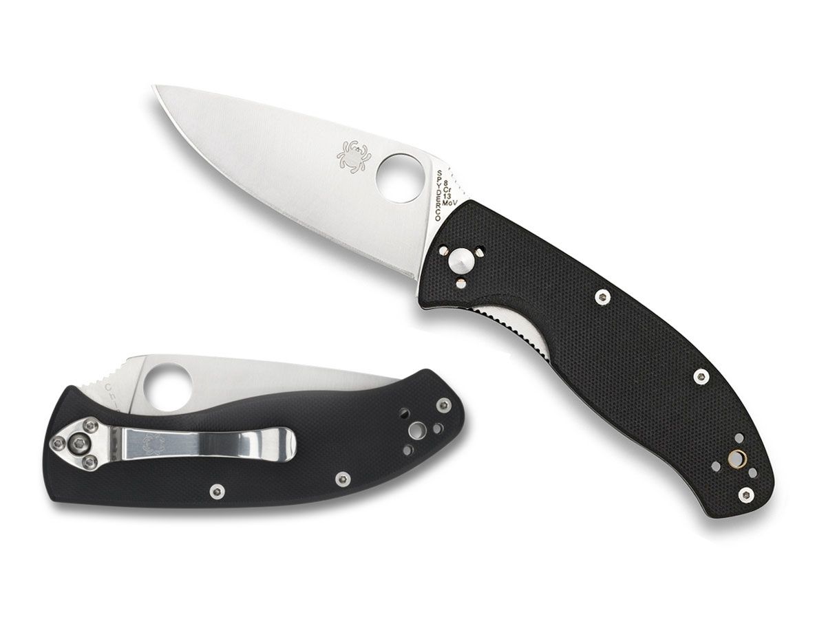 Spyderco Tenacious G-10 Plain C122GP Nóż składany 19,7 cm