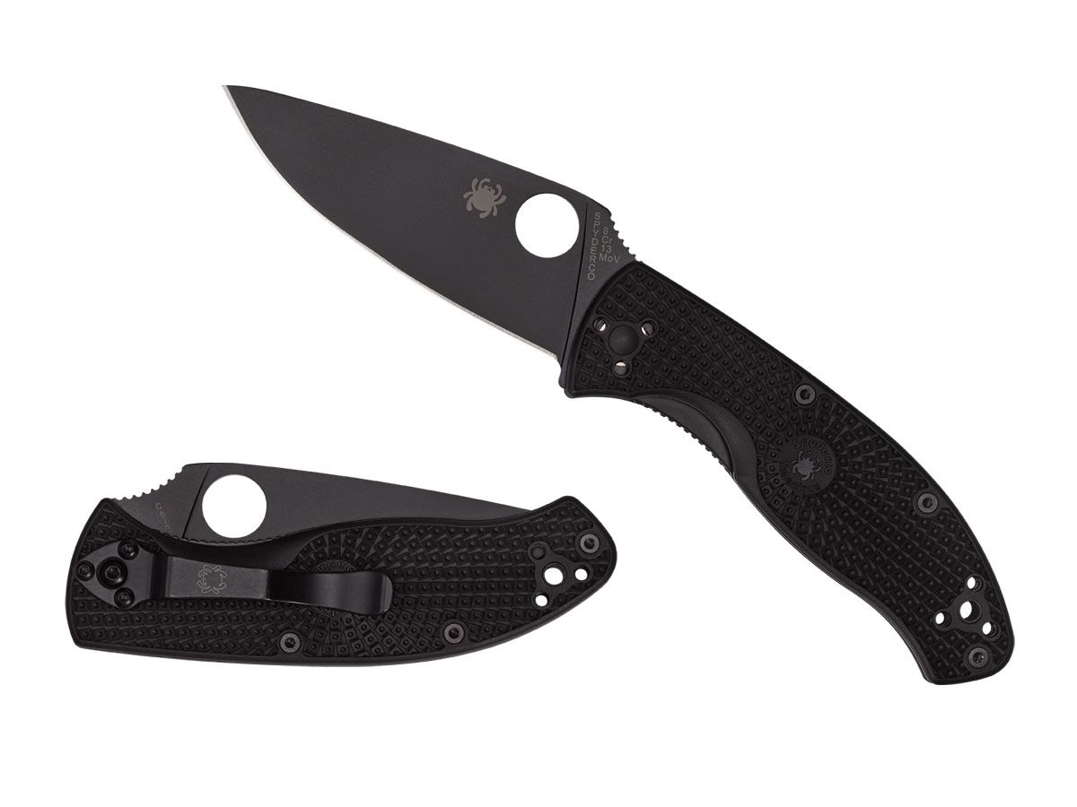 Spyderco Tenacious FRN Black Blade Plain C122PBBK Nóż składany 19,7 cm