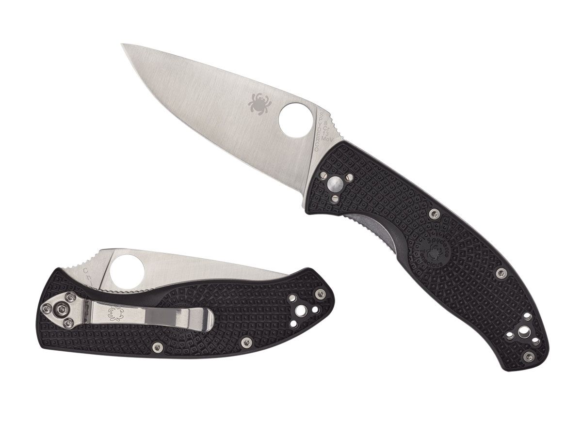Spyderco Tenacious FRN Black Plain C122PBK Nóż składany 19,7 cm