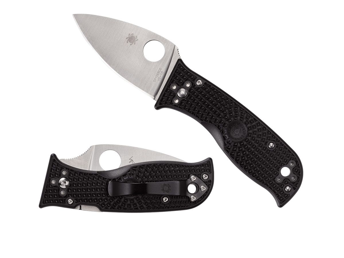Spyderco LIL' Temperance 3 FRN Black Plain C69PBK3 Nóż składany 18,2 cm