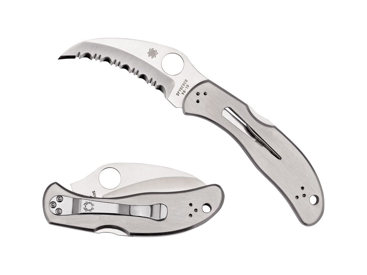 Spyderco Harpy SS Serrated C08S Nóż składany stal VG-10 16,5 cm