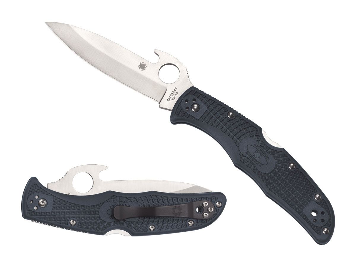 Spyderco Endura 4 FRN Grey Emerson Opener C10PGYW Nóż składany 22,4 cm
