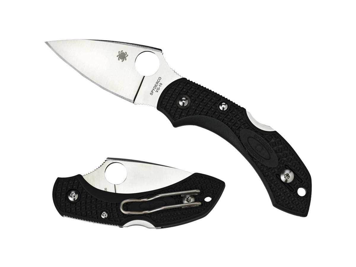 Spyderco Dragonfly 2 FRN Black Plain C28PBK2 Nóż składany 14,1 cm