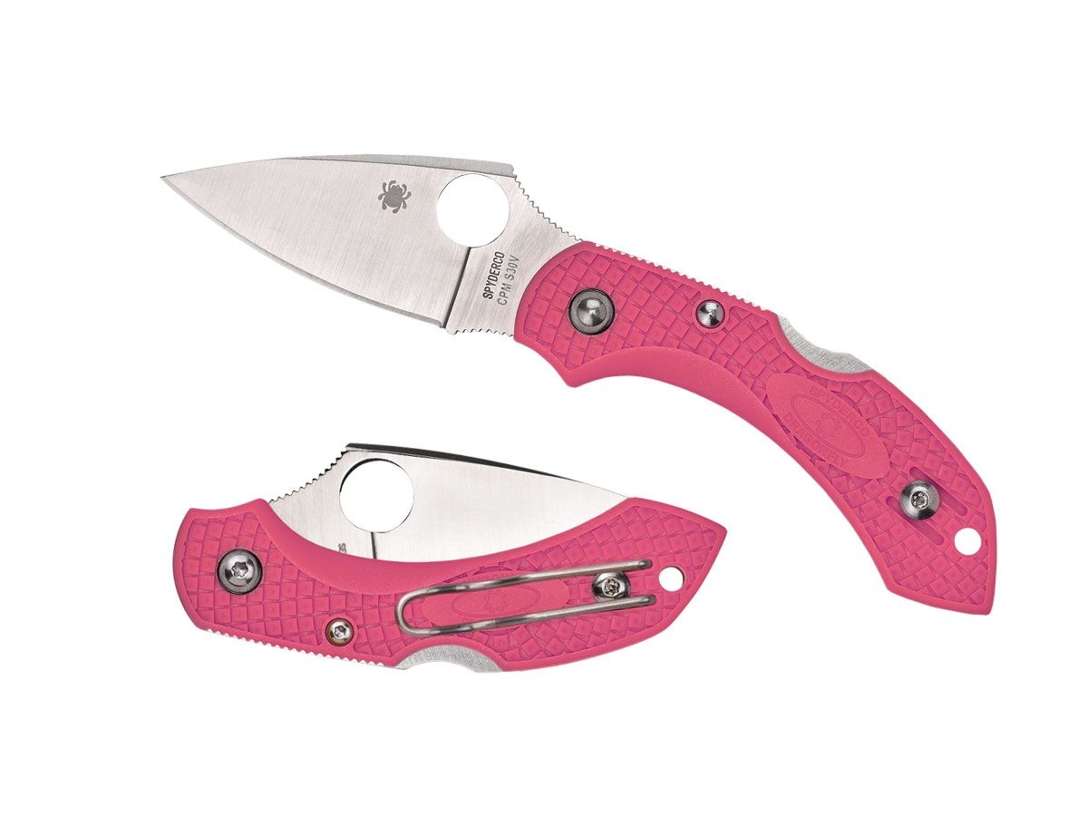 Spyderco Dragonfly 2 FRN Pink Plain S30V C28FPPNS30V2 Nóż składany 14,2 cm