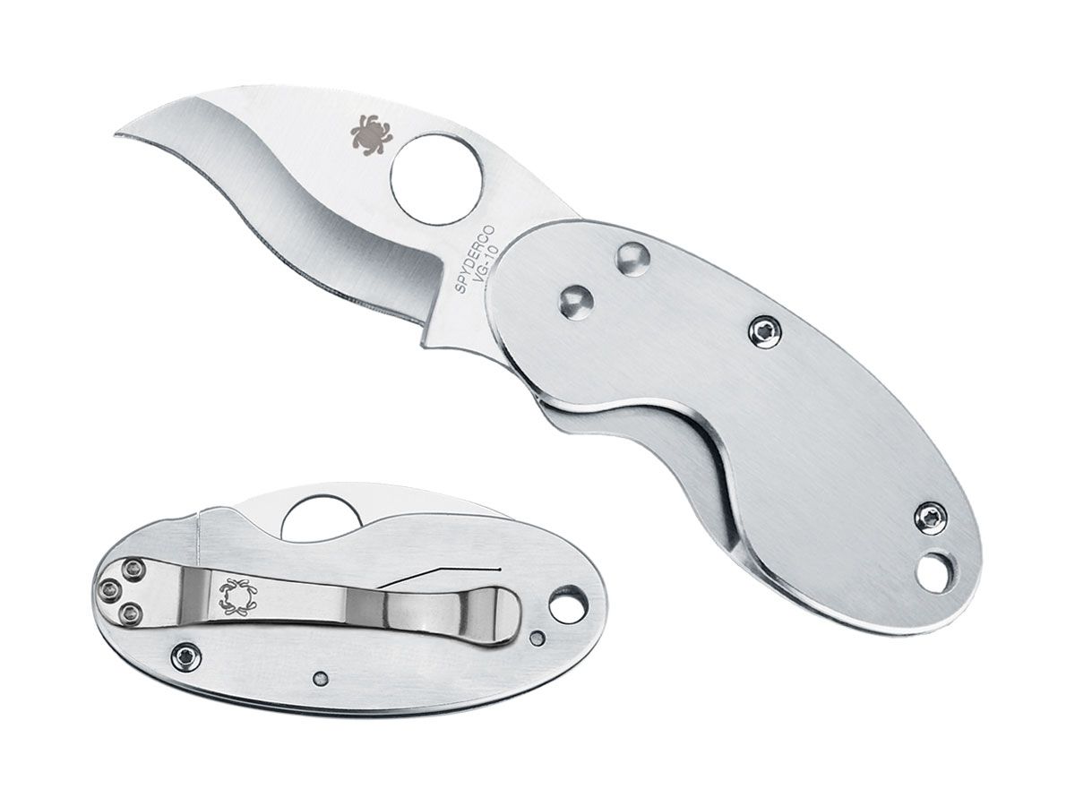 Spyderco Cricket SS Plain C29P Nóż składany 11,7 cm