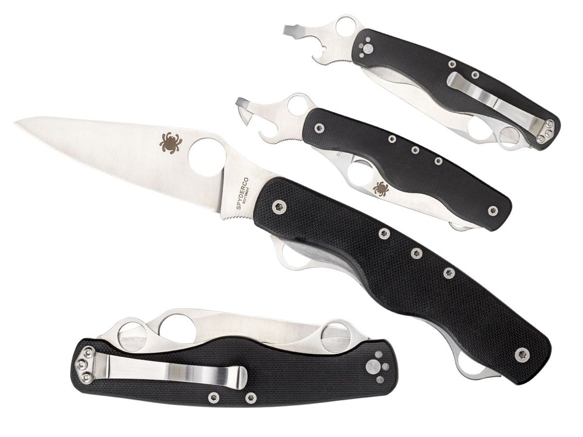 Spyderco Clipitool Standard C208GP Nóż składany stal 8Cr13MoV 20,1 cm