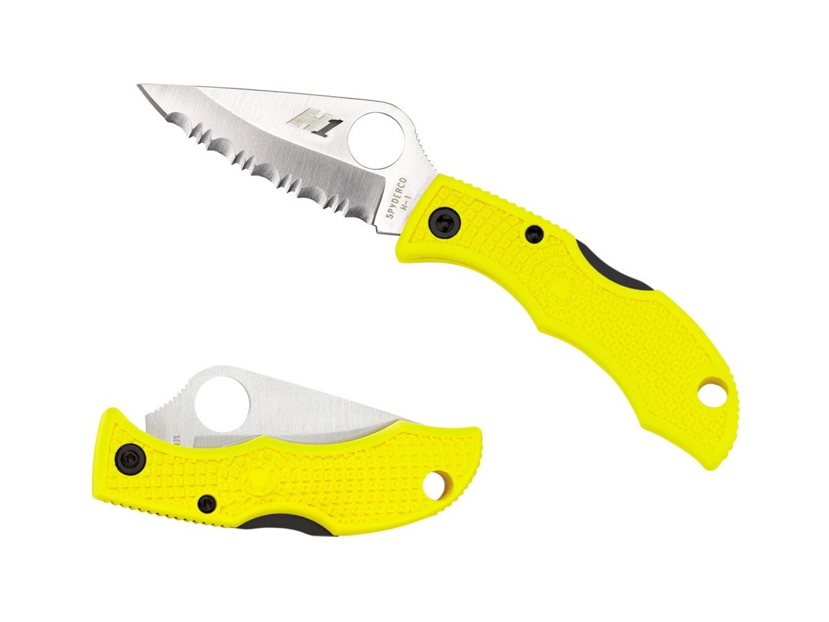 Spyderco Ladybug 3 Salt Serrated LYLS3 Nóż składany 11,1 cm