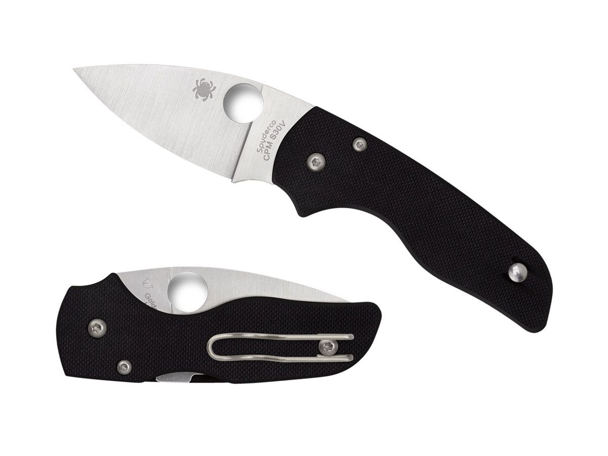 Spyderco LIL' Native Black G10 Plain C230GP Nóż składany 15 cm