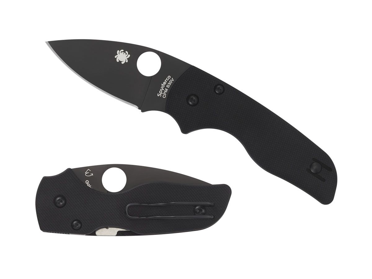 Spyderco LIL' Native Black Blade G10 Plain C230GPBBK Nóż składany 15 cm