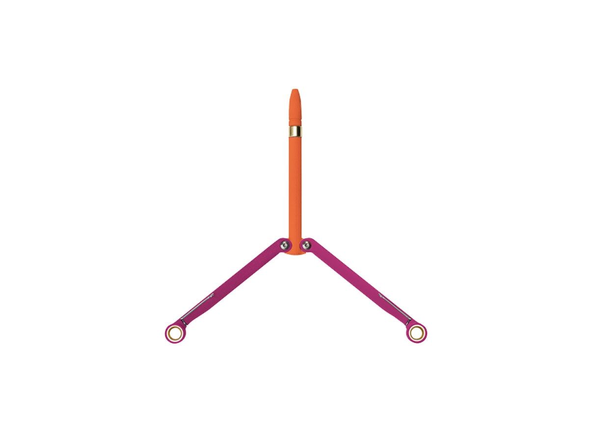 Spyderco Penna Baliyo Pink / Orange Nóż składany