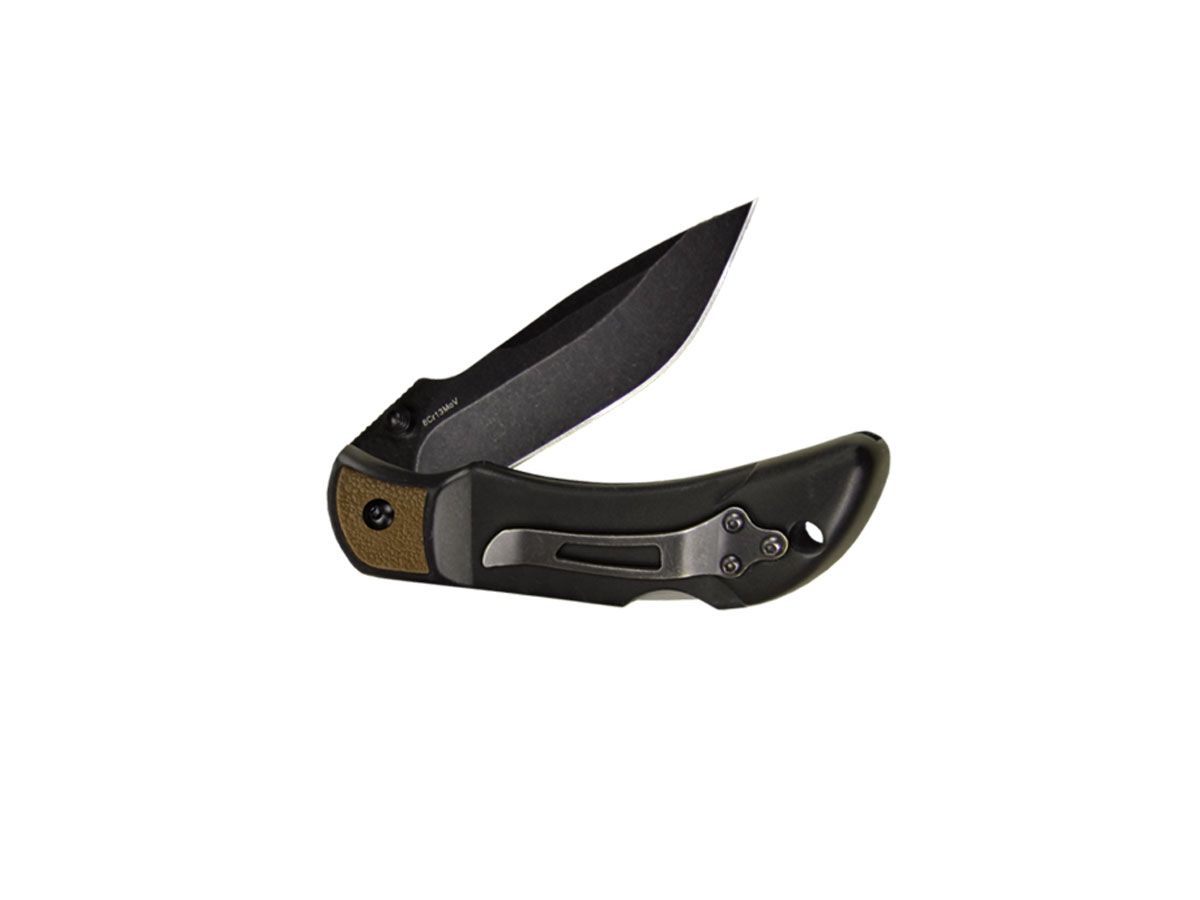 Outdoor Edge Chasm 2.5" Brown Nóż składany 14 cm