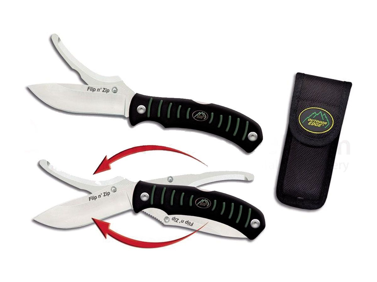 Outdoor Edge Flip N' Zip Double Blade Nóż składany stal 8Cr13MoV 20,8 cm