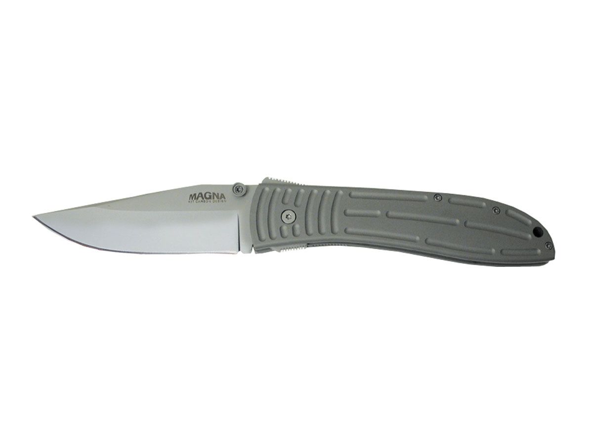 Outdoor Edge Magna Aluminum Plain Nóż składany stal AUS-8A 23,6 cm