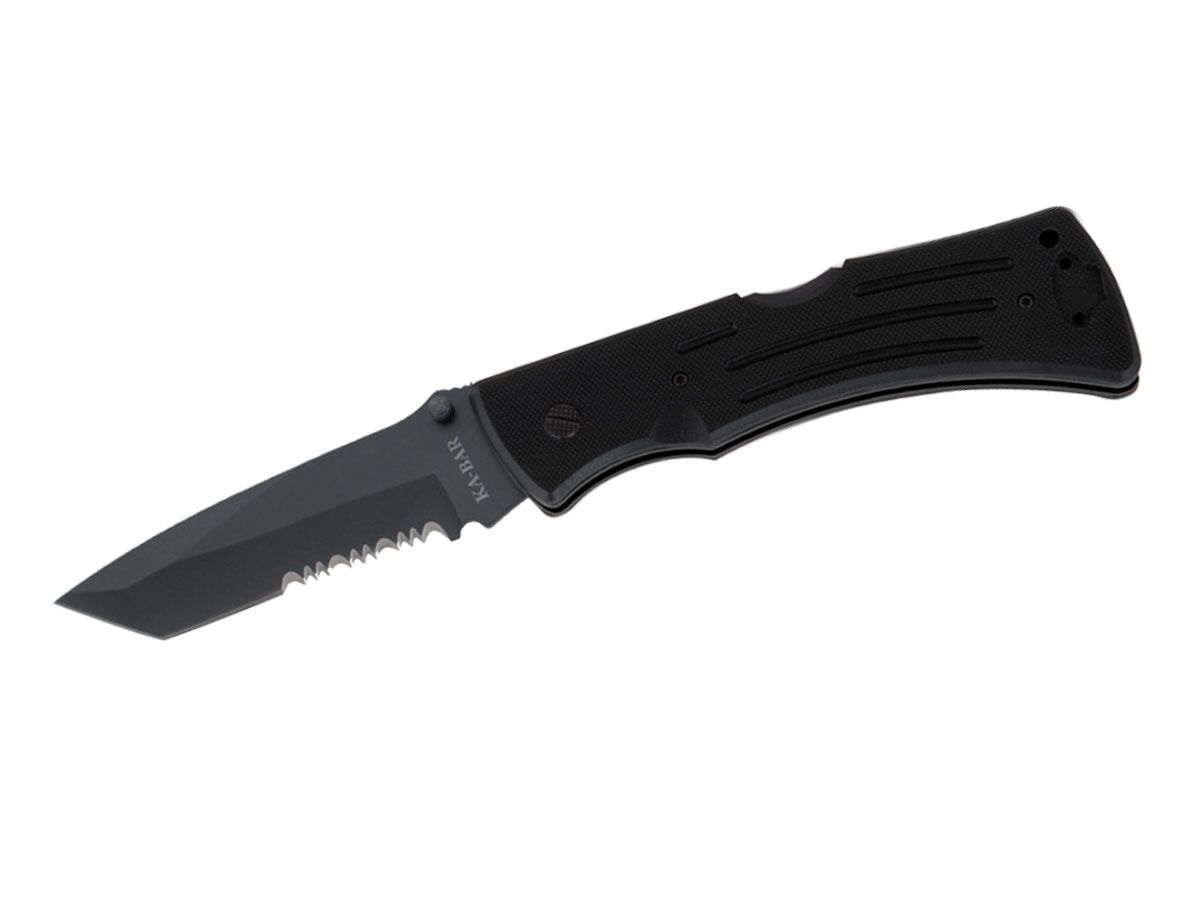 Ka-Bar Mule Folder G10 Tanto Combo 3065 Nóż składany stal 420 nierdzewna