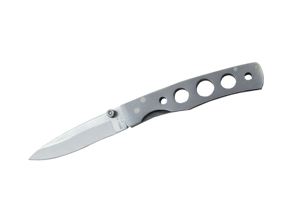 Bear MGC Folding Slim 110 Nóż składany stal nierdzewna z etui 6 cm