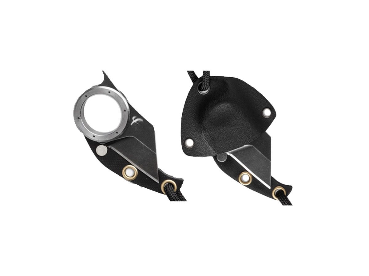 Fred Perrin Shark Pliant G10 ostrze Nera (Fps Plb) Nóż składany 10,5 cm
