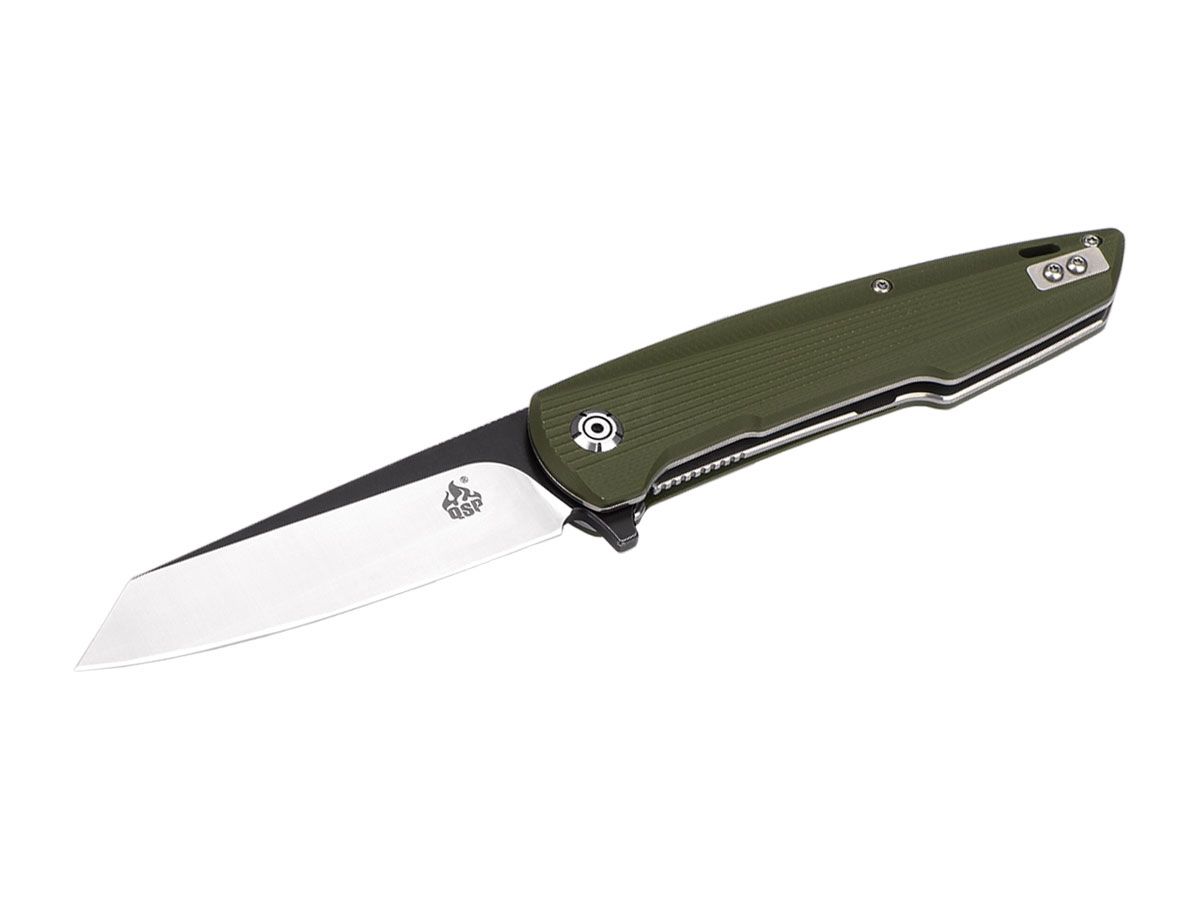 Qsp Phoenix G-10 QS108-B Green Nóż składany 21,9 cm QSP KNIFE