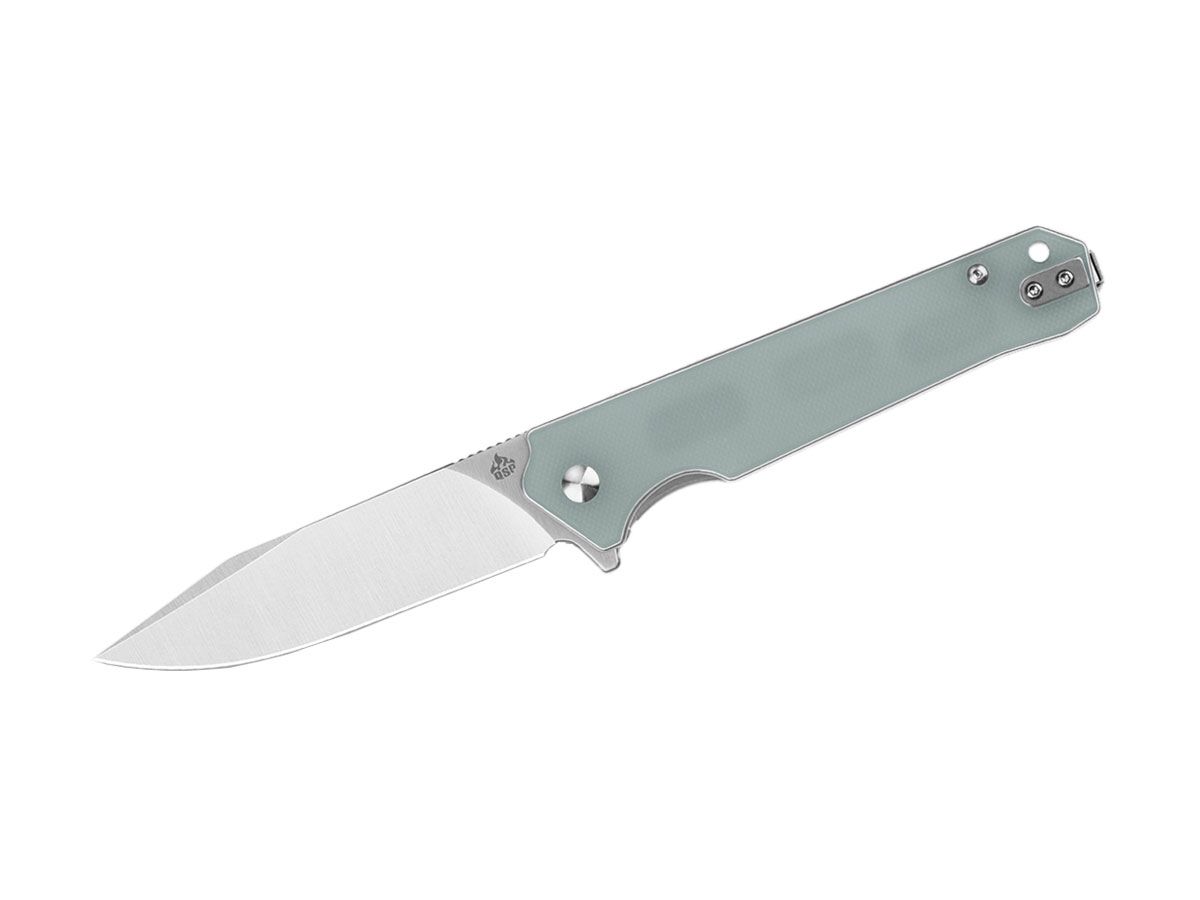 Qsp Mamba V2 Micarta D2 QS111-I1 Jade Nóż składany 20,3 cm QSP KNIFE