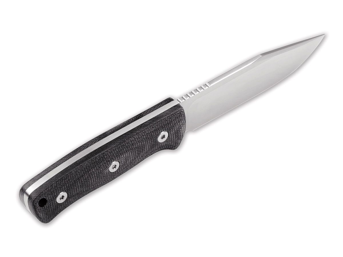 Qsp Bison Micarta QS134-A Black Nóż składany stal Satyna D2 22,5 cm QSP KNIFE
