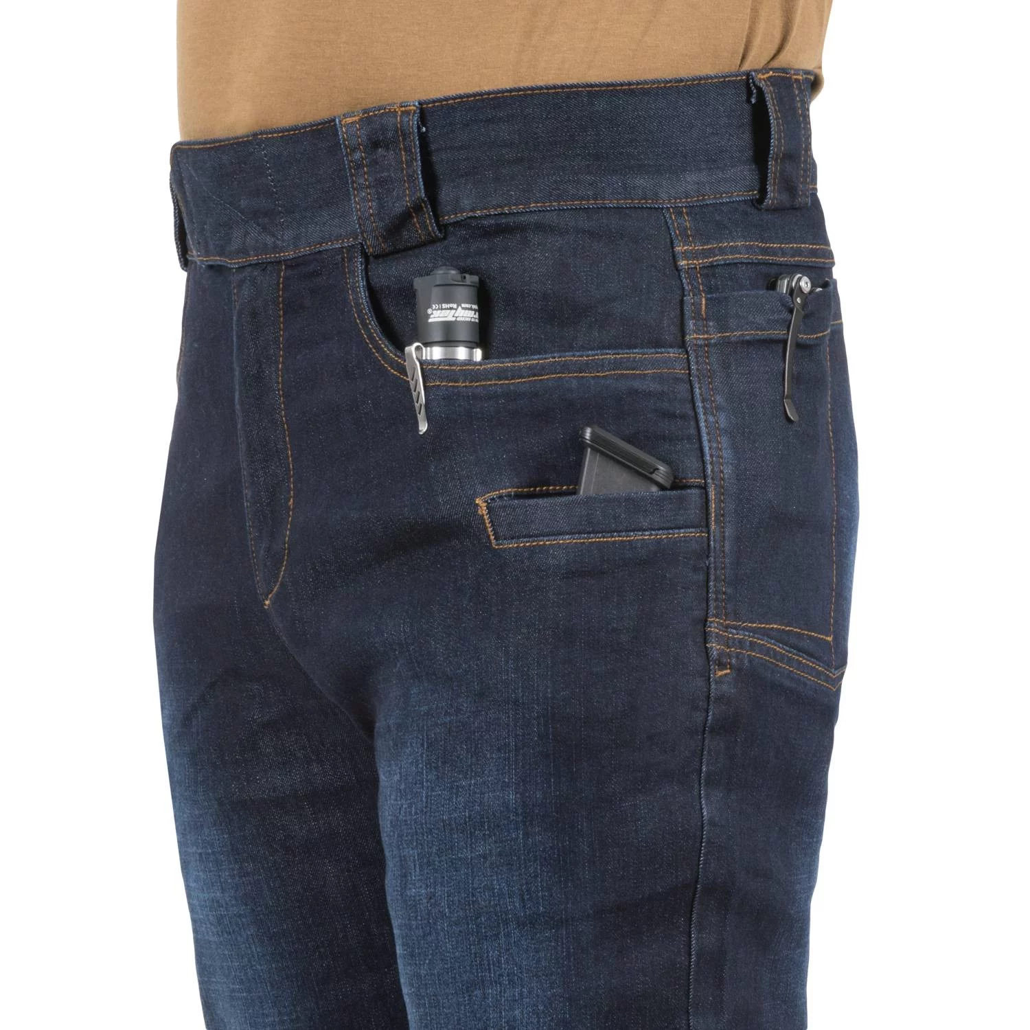 Spodnie taktyczne Helikon GREYMAN T Jeans Denim Dark Blue (SP-GTJ-DD-31) HELIKON-TEX - widok 3