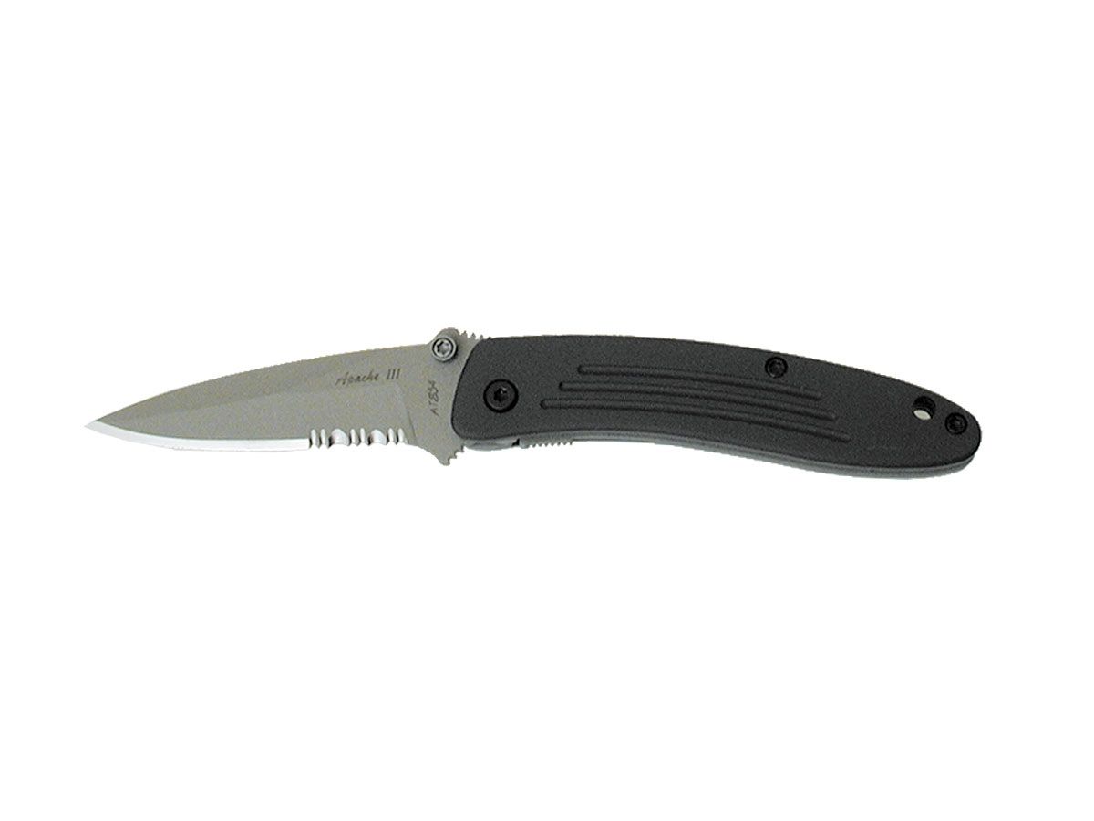 Crkt Apache III 7011 Combo Nóż składany stal ATS-34 15,6 cm