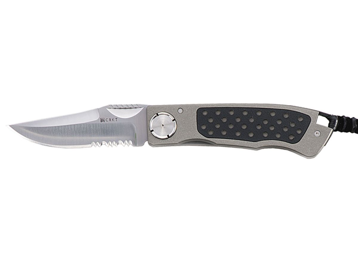 Crkt Lake Signature 7113 Combo Nóż składany stal AUS-8 19,1 cm