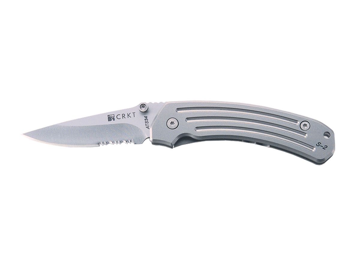 CRKT S-2 Titanium Medium 7512 Combo Nóż składany 17,5 cm