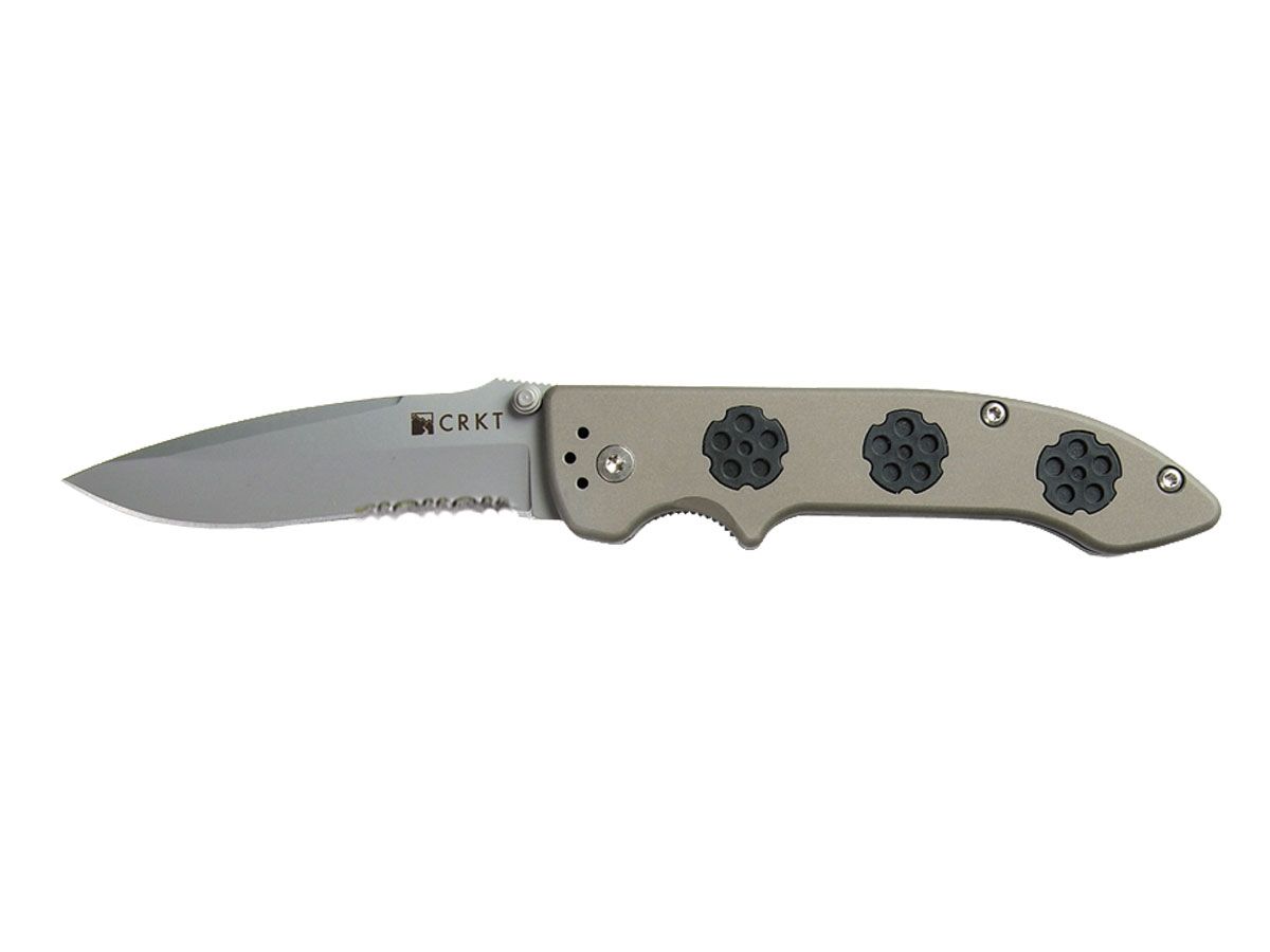 Crkt Wild Weasel 1011A Combo Nóż składany stal 154 cm
