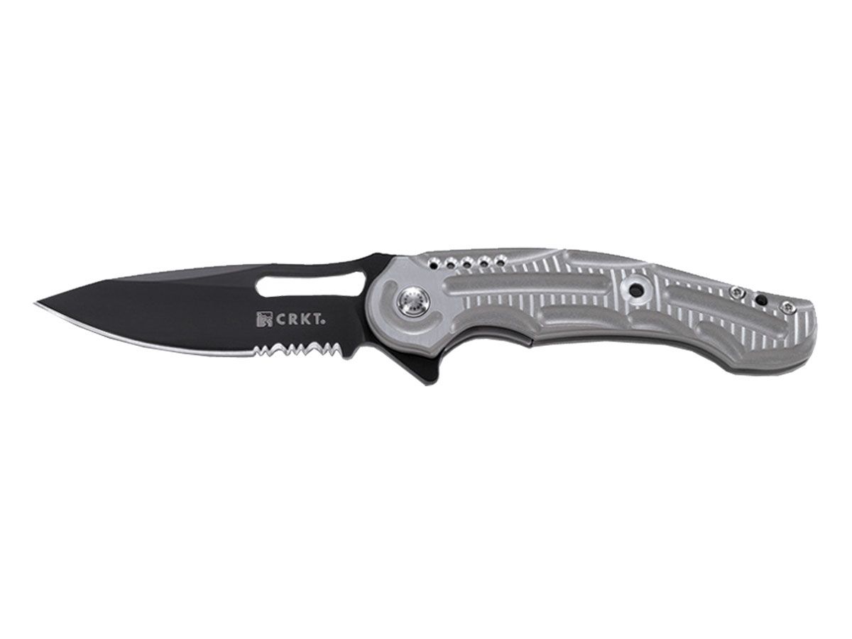 Crkt Ikoma Sampa Black 5335K Combo Nóż składany stal AUS-8 18,4 cm