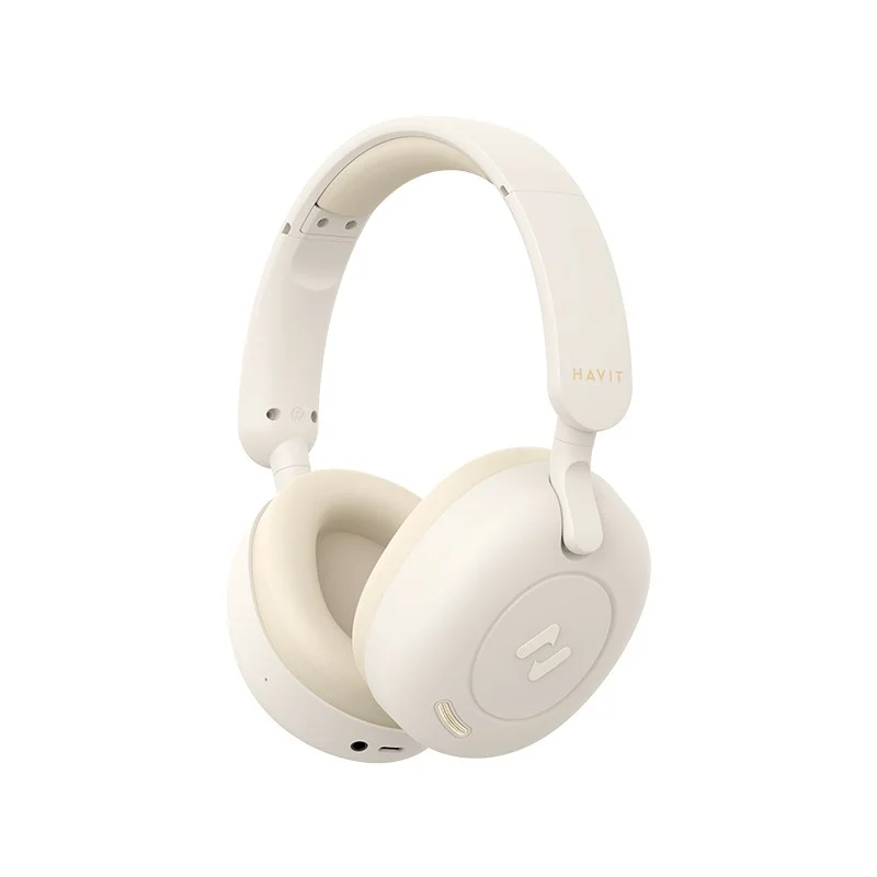 Słuchawki bezprzewodowe bluetooth  Havit H655BT beżowy