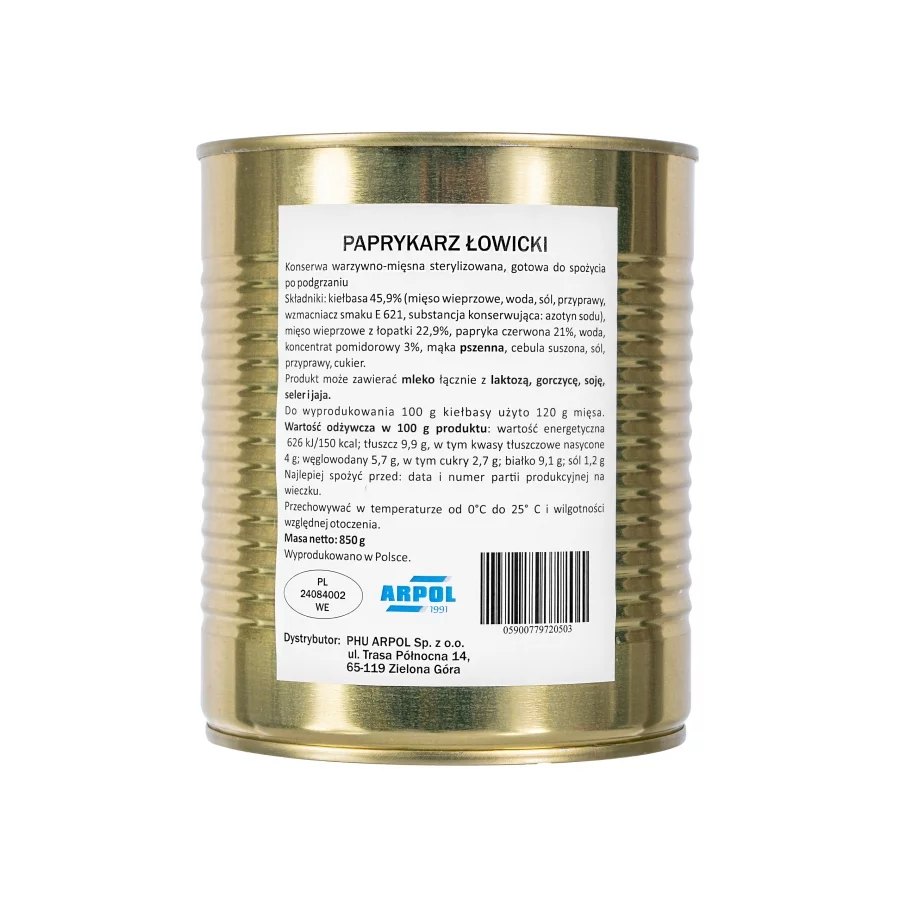 Paprykarz Arpol łowicki 850 g (564-008) - widok 2