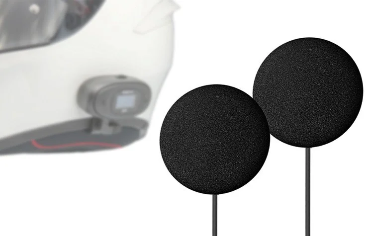 Interkom motocyklowy Sena 5R-01D 5R Bluetooth 5.1 700m z wyświetlaczem LCD i uniwersalnym zestawem mikrofonów na 2 kaski
