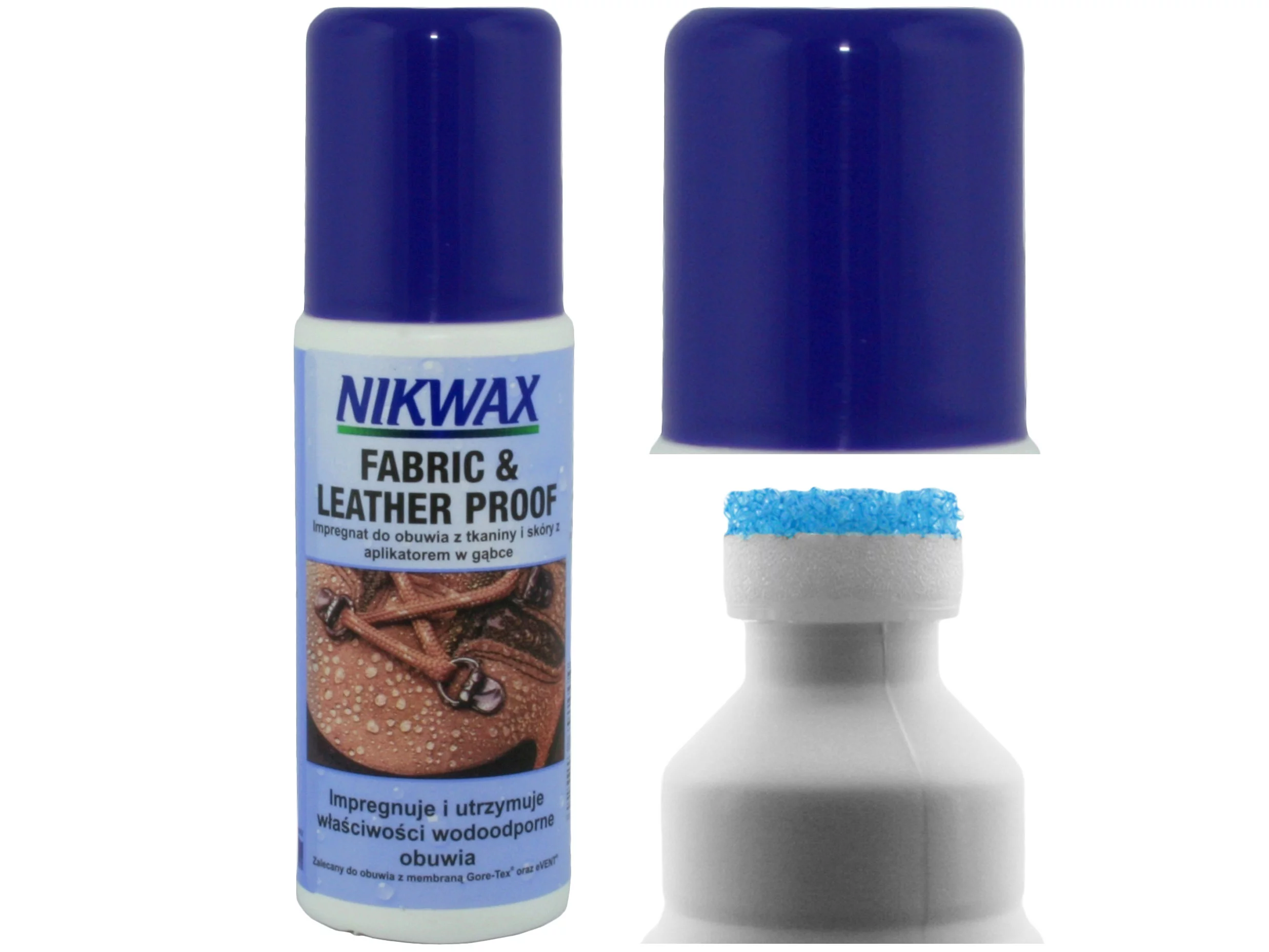 Nikwax NI-05 impregnat skóra/tkanina gąbka 125 ml (NI-05/791) - widok 2