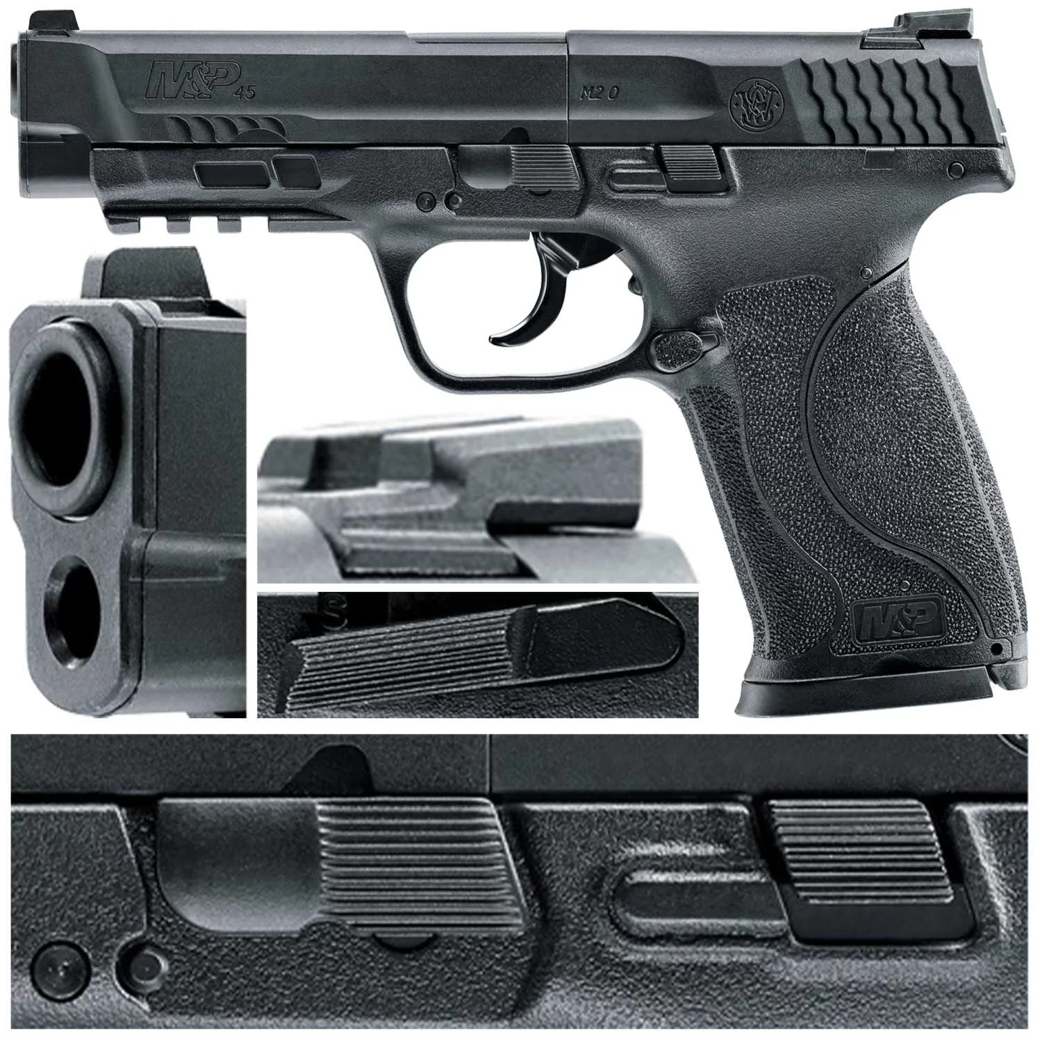 Pistolet wiatrówka Smith&Wesson M&P 45 M2.0 4,5 mm (5.8392) - widok 4