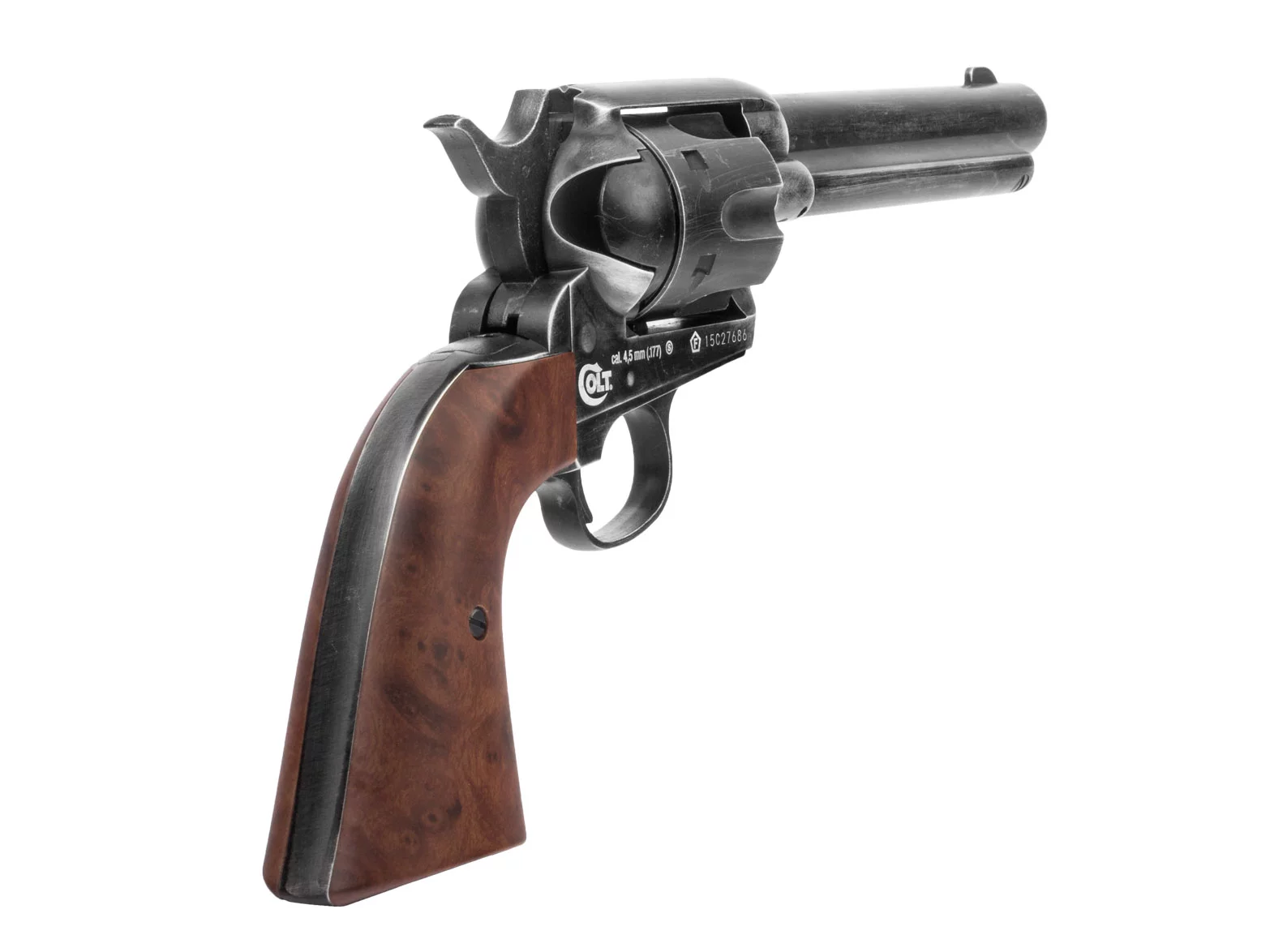 Rewolwer wiatrówka COLT Peacemaker SAA antyk 4,5 mm Diabolo 6-strzał. CO2 (5.8320) - widok 4