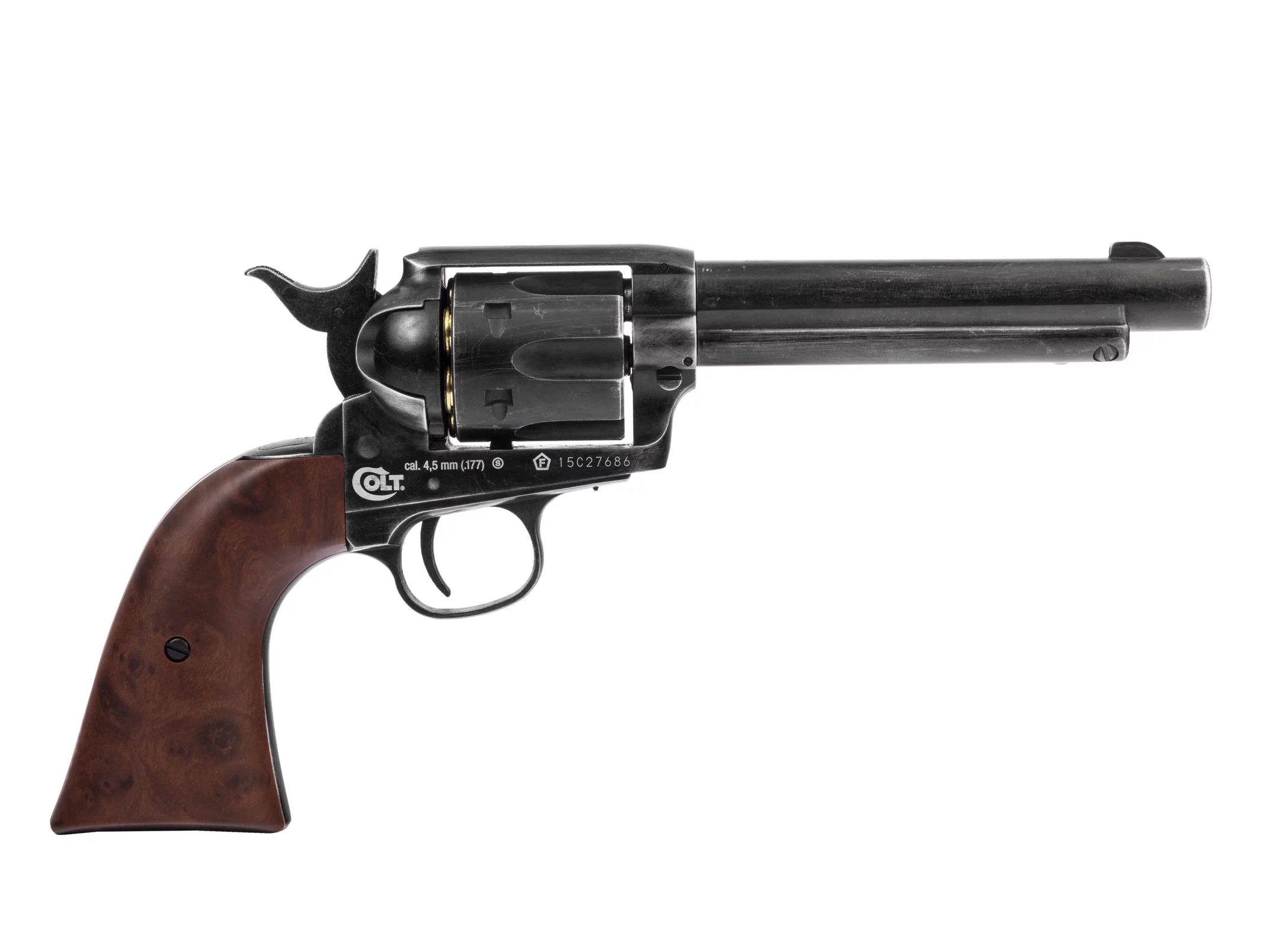 Rewolwer wiatrówka COLT Peacemaker SAA antyk 4,5 mm Diabolo 6-strzał. CO2 (5.8320) - widok 3