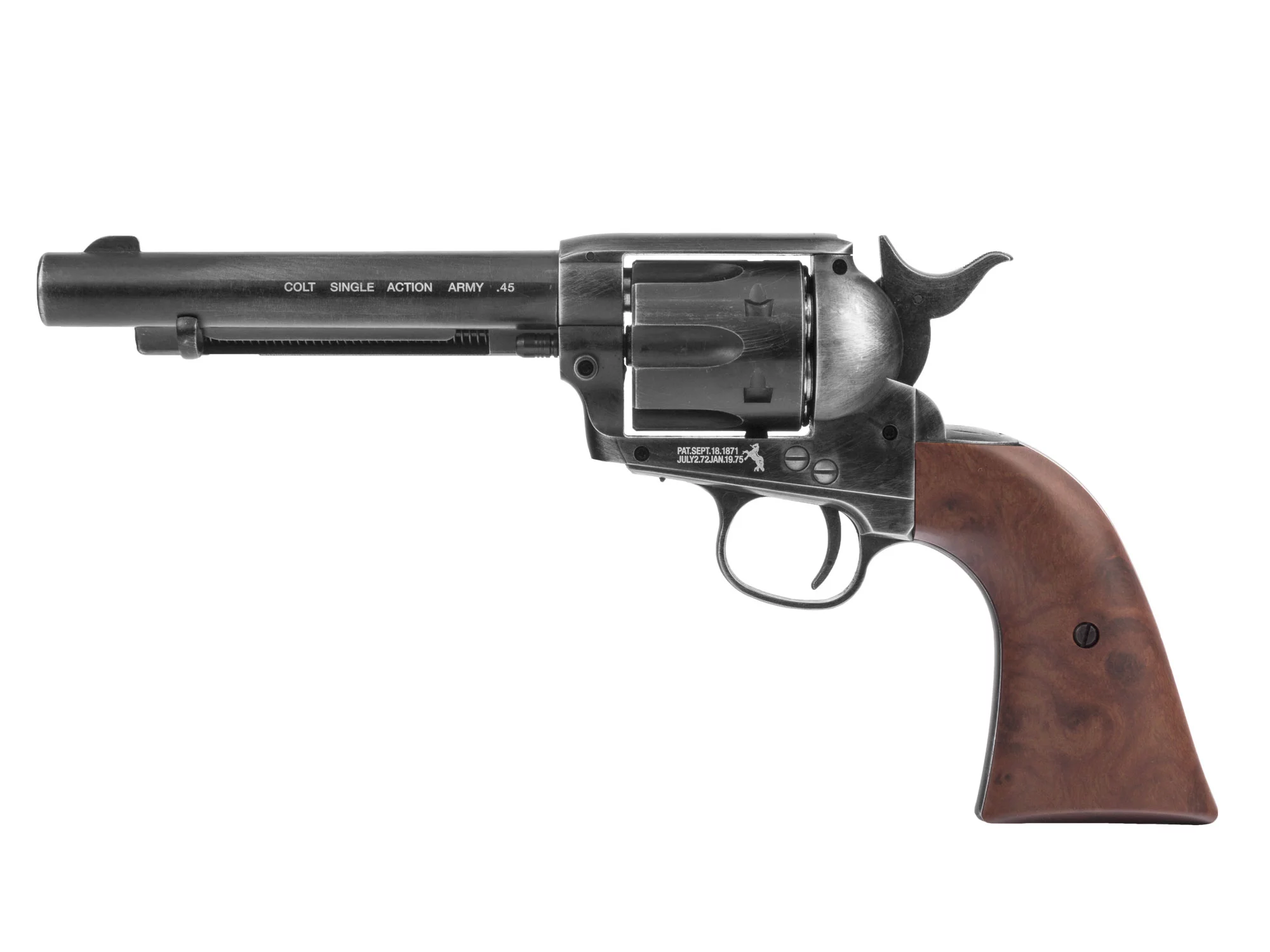 Rewolwer wiatrówka COLT Peacemaker SAA antyk 4,5 mm Diabolo 6-strzał. CO2 (5.8320)